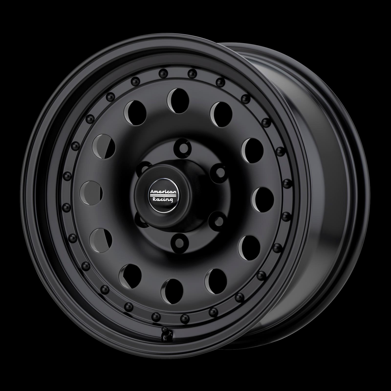 American Racing AR62 Outlaw II Satin Black Wheels 17x8 WHEEL, 17X8 6X135 S-BLK 30MM