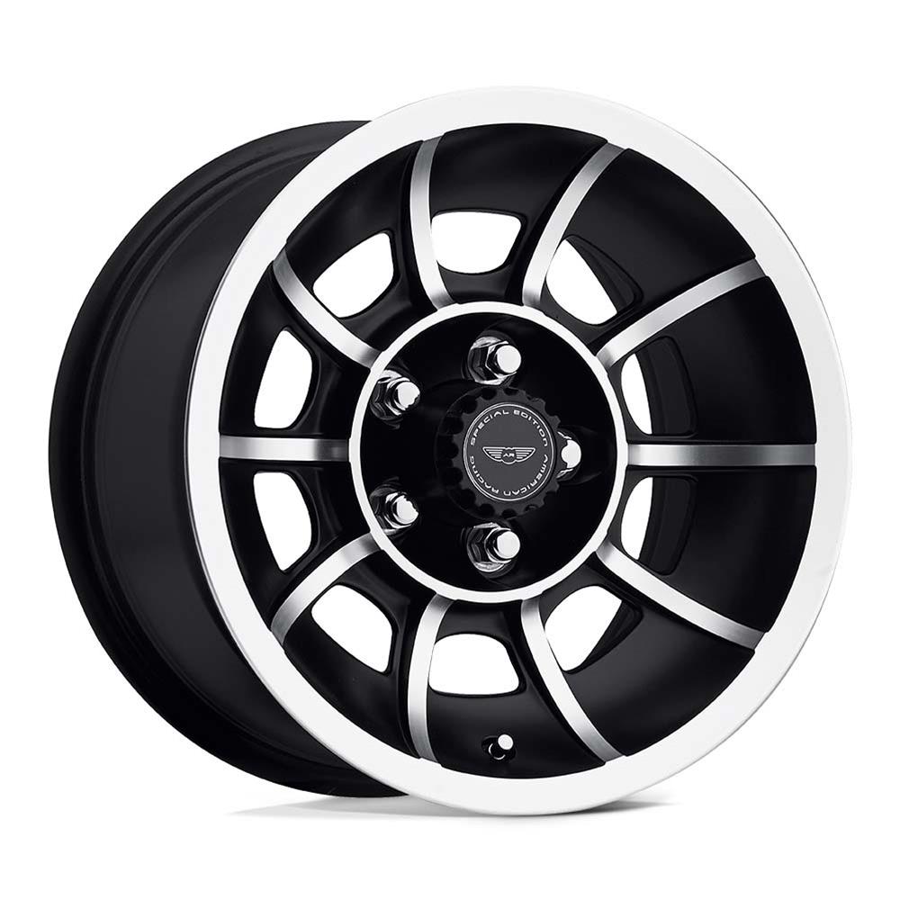 American Racing VN47 Vector Satin Black Machined Wheels