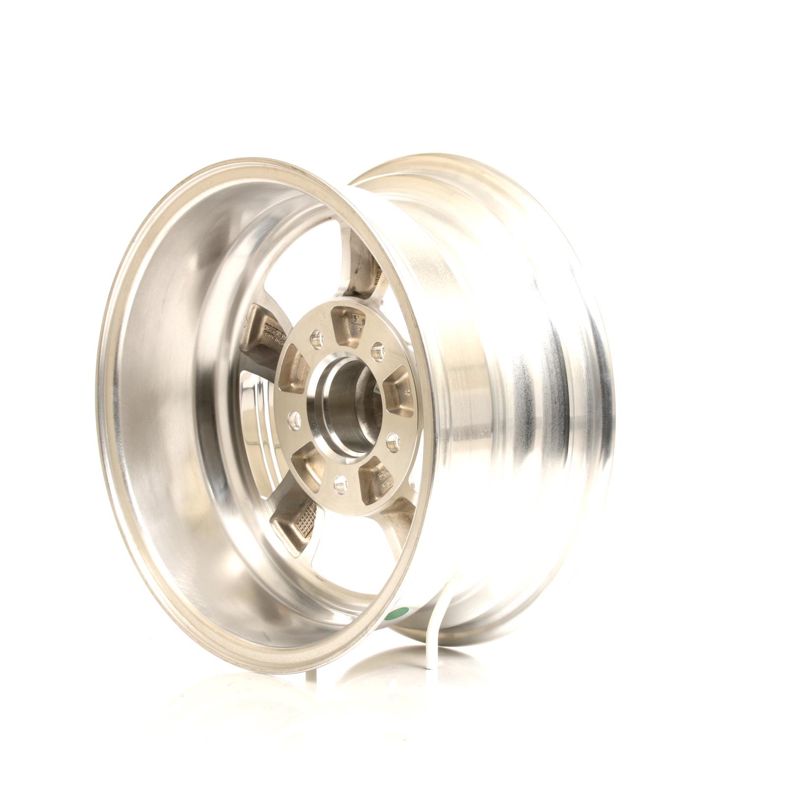 American Racing VN515 Polished Torq-Thrust II One-Piece Wheels 15x7 Wheel, One-Piece, Aluminum, Polished, 15 in. x 7 in., 5 x 5.00 in. Bolt Circle, 3.750 in. Backspace, Each thumbnail 4