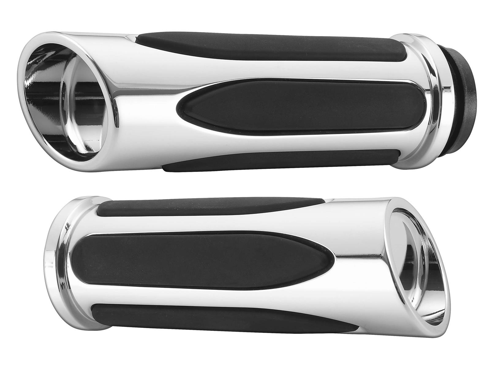 Black Deep Cut Arlen Ness I-5011 Comfort Grips