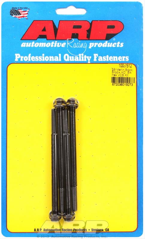 ARP Merlin block, Brodix head SB hex valve cover bolt kit thumbnail 2