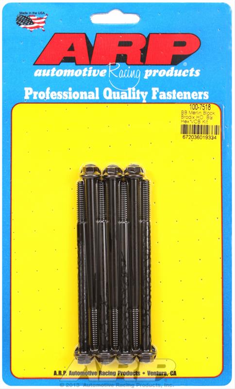 ARP Merlin block, Brodix head BB hex valve cover bolt kit thumbnail 2