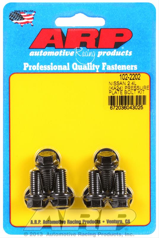 ARP Nissan 2.4L KA24 Pressure Plate Bolt Kit thumbnail 2
