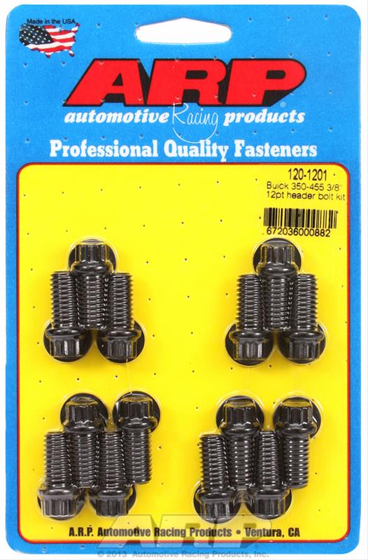 ARP Buick 350-455 3/8in 12pt Header Bolt Kit thumbnail 2