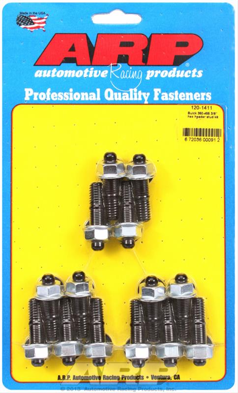 ARP Buick 350-455 3/8in hex header stud kit thumbnail 2