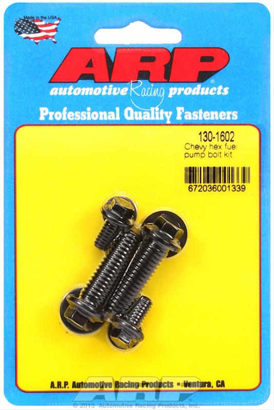 ARP Chevy SB / BB Fuel Pump Hex Bolt Kit thumbnail 2
