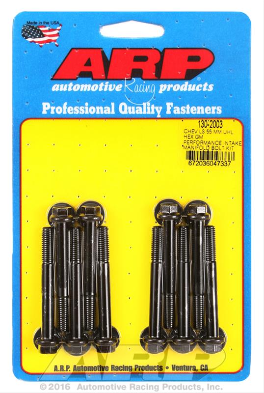 ARP Chevy LS 55mm UHL hex GM Performance intake manifold bolt kit thumbnail 2