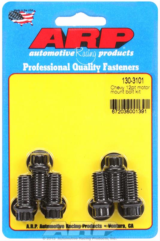 ARP Chevy 12pt Motor Mount Bolt Kit thumbnail 2