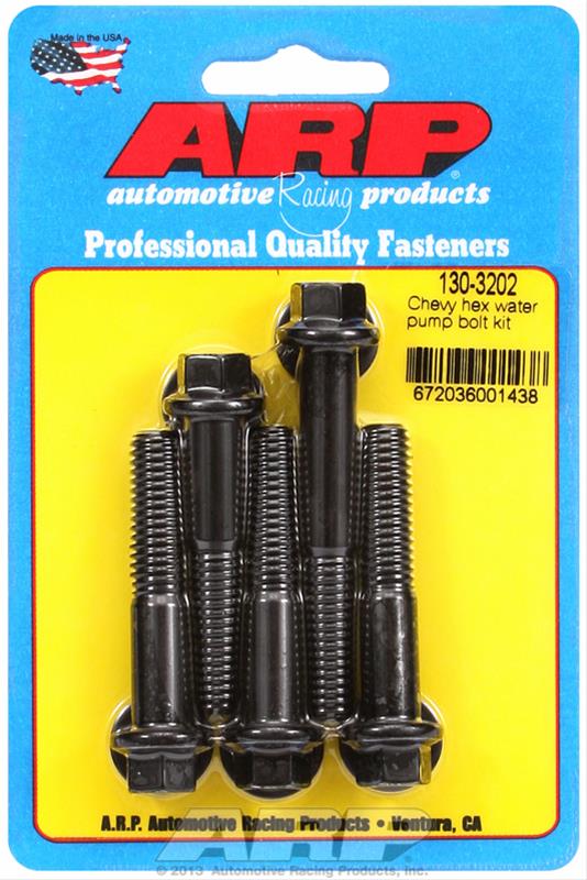 ARP SB/BB Chevy Water Pump Hex Bolt Kit thumbnail 2