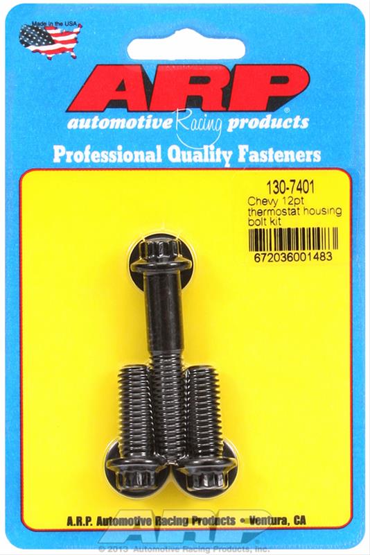 ARP Chevy 12pt Thermostat Housing Bolt Kit thumbnail 2