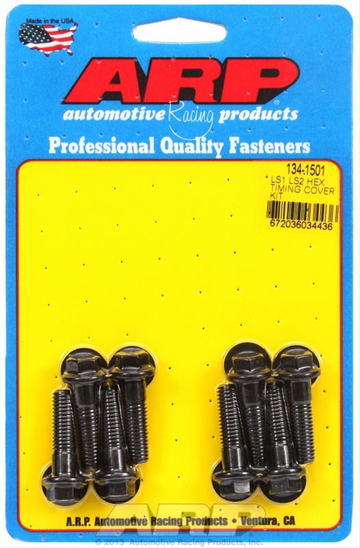 ARP LS1 LS2 Hex Timing Cover Bolt Kit thumbnail 2
