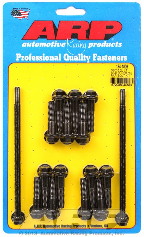 ARP Chevy LT1 6.2L Oil Pan Hex Bolt Kit thumbnail 2
