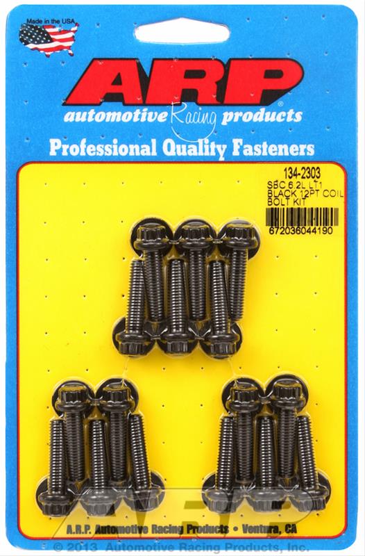 ARP Chevy LT1 6.2L Ignition Coil 12pt Bolt Kit thumbnail 2