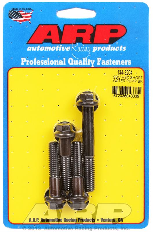 ARP SB Chevy Hex Short Water Pump Bolt Kit thumbnail 2