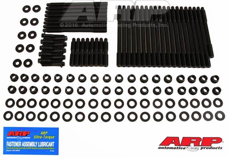 ARP SBC/WP Short Deck 9.24 Warhawk Block w/Warhawk 12Deg LS7 Heads Head Stud Kit