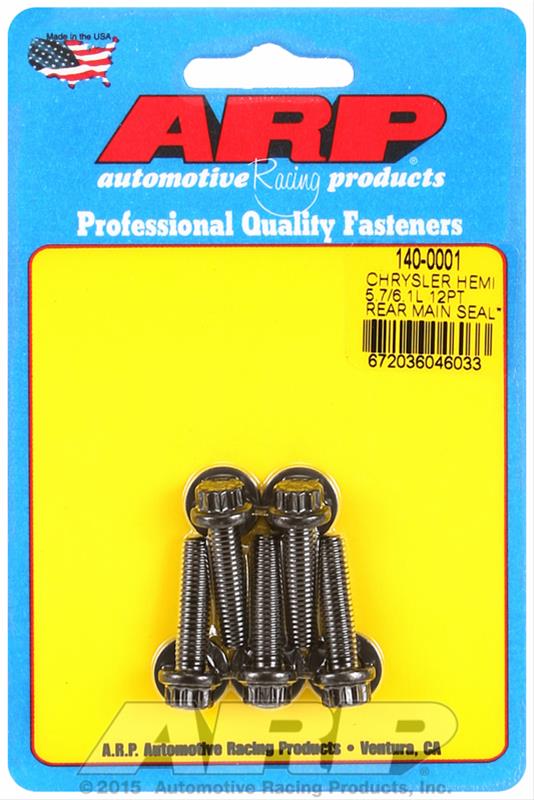 ARP Chrysler Hemi 5.7/6.1L 12pt Rear Main Seal Plate Bolt Kit thumbnail 2