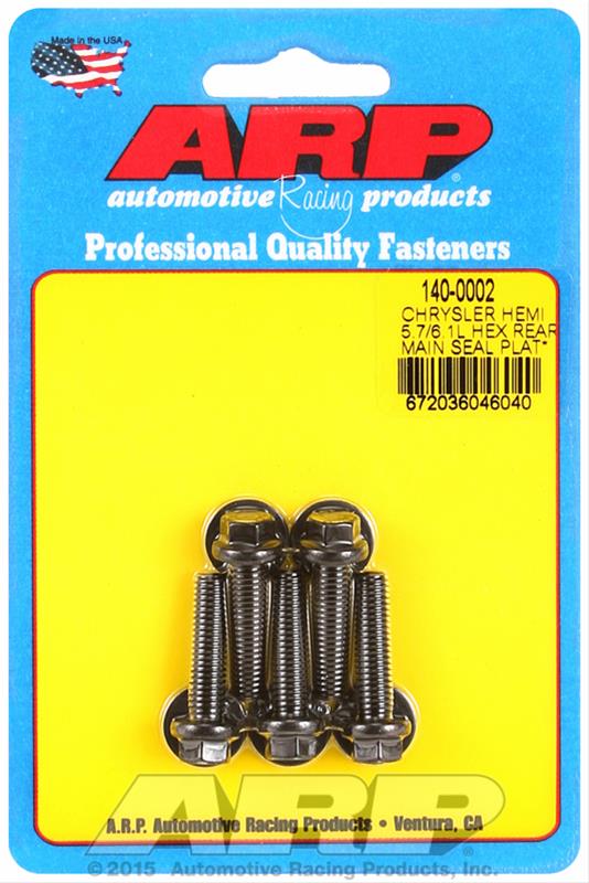 ARP Chrysler Hemi 5.7/6.1L Hex Rear Main Seal Plate Bolt Kit thumbnail 2