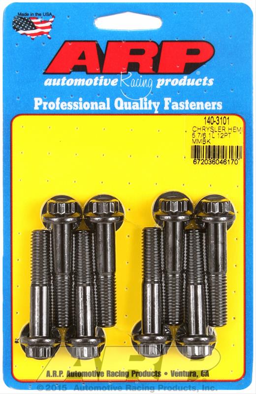 ARP Chrysler Hemi 5.7/6.1L 12pt Motor Mount Bolt Kit thumbnail 2