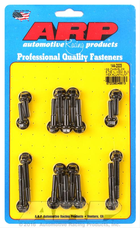 ARP Small Block Chrysler 5.7/6.1L Hemi Hex Aluminum Intake Manifold Bolt Kit thumbnail 2