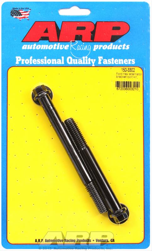 ARP Ford Hex Alternator Bracket Bolt Kit thumbnail 2