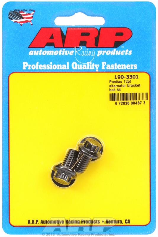 ARP Pontiac 12pt Alternator Bracket Bolt Kit ARP Pontiac 12pt Alternator Bracket Bolt Kit