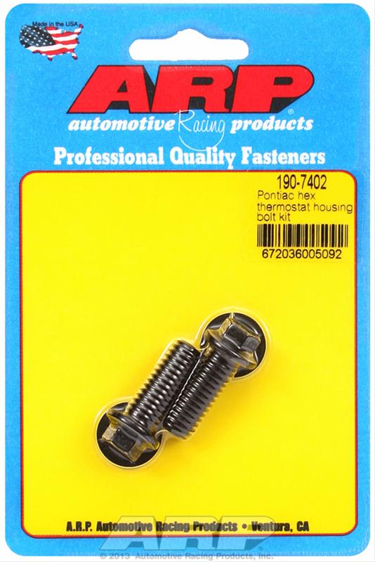 ARP Pontiac Hex Thermostat Housing Bolt Kit thumbnail 2