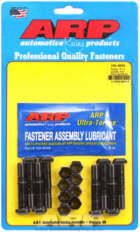ARP Pontiac Rod Bolt Kit - Fits Iron Duke 4-Cyl. ARP Pontiac Rod Bolt Kit - Fits Iron Duke 4-Cyl.