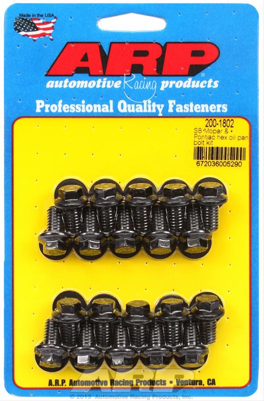 ARP 200-1802 ARP Oil Pan Bolt Kits | Summit Racing