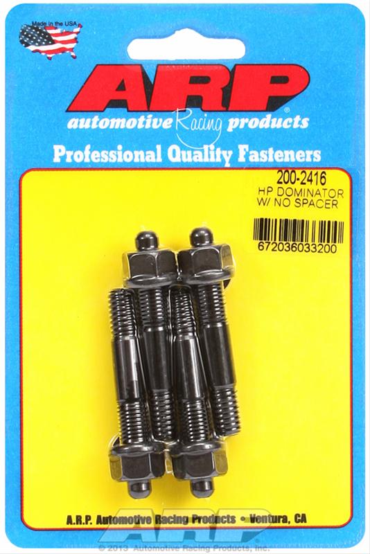 ARP HP Dominator no Spacer Carb Stud Kit thumbnail 2