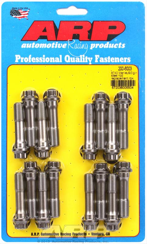ARP 623-2750 Stainless Steel Bolts - 3/8-16 X 2.75 Inch 6-Point With Washers (5-Pack)