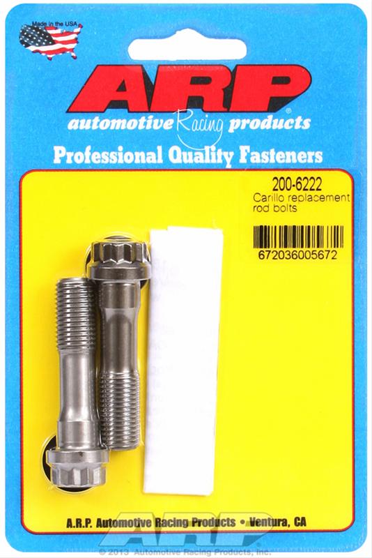 ARP Carillo replacement ARP2000 rod bolt kit thumbnail 2
