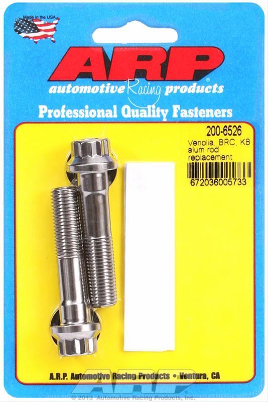 ARP Venolia, BRC, Brooks & KB L19 alum rod replacement rod bolts thumbnail 2