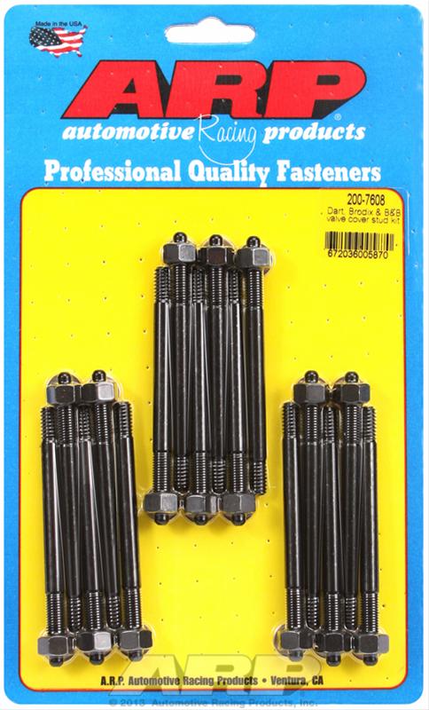 ARP Dart Brodix & B&B valve cover stud kit thumbnail 2