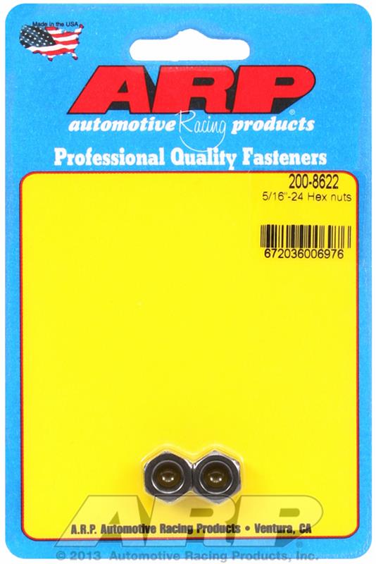 ARP 5/16-24 Hex Nut Kit - 2 Pack