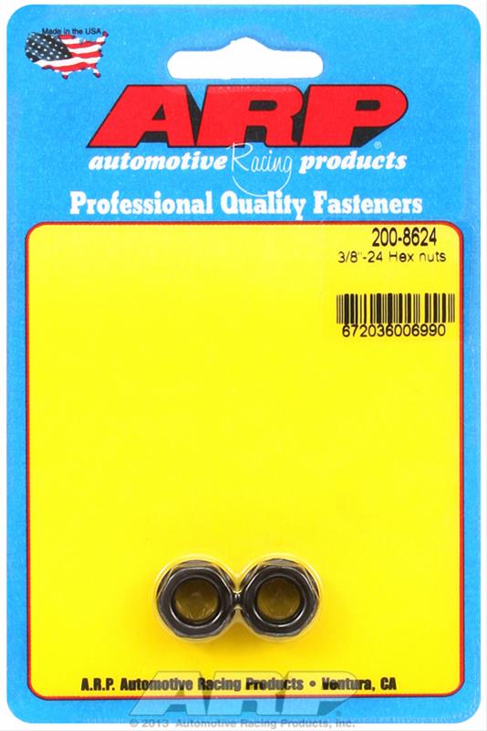 ARP 3/8-24 Hex Rod Nut (2 pack)