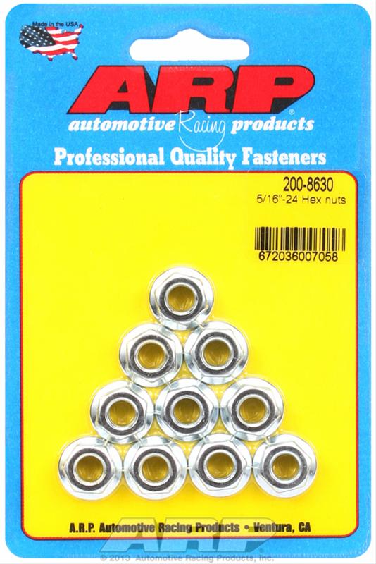 ARP 5/16in-24 Hex Nut Kit (10 Pack)