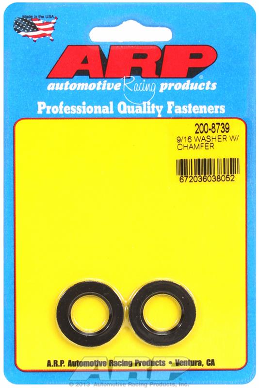ARP 9/16 ID 1.00 OD chamfer washer thumbnail 2