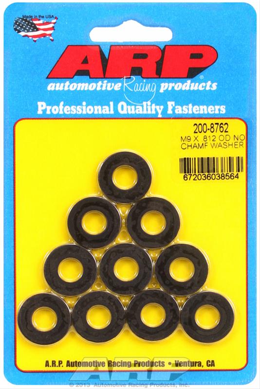 ARP M9 ID .812 OD Black Washers (10 pack)