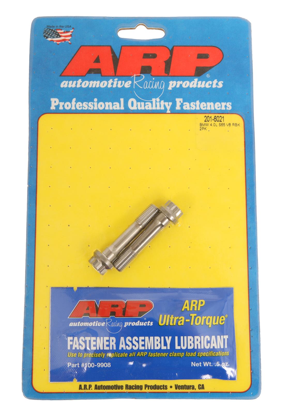 ARP BMW 4.0L S65 V8 Custom Age 625 Plus Rod Bolt Kit - 2PK