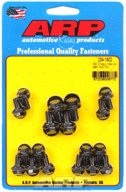 ARP SB Chevy 265-400 Oil Pan Hex Bolt Kit thumbnail 3
