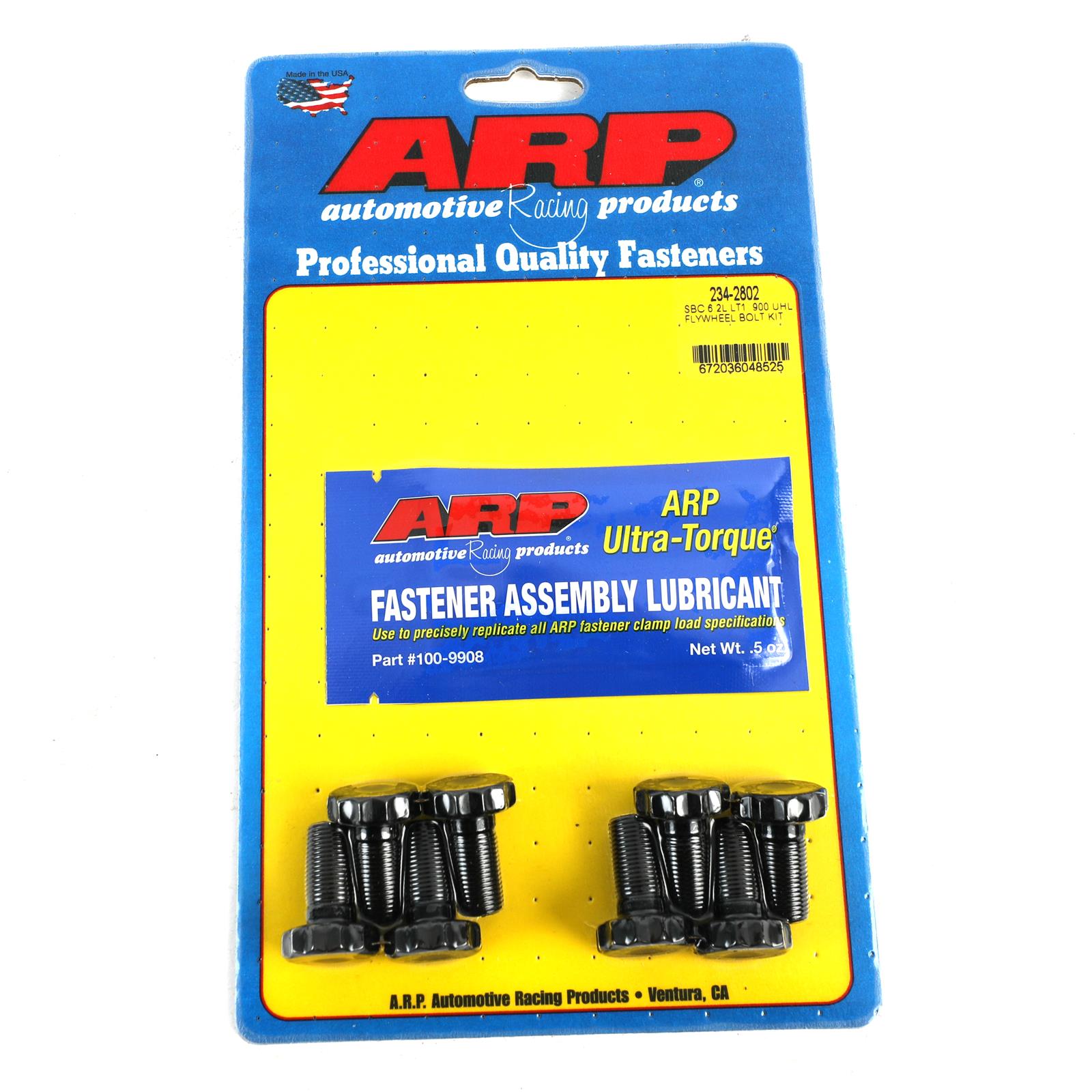 ARP SB Chevrolet 6.2L LT1 0.900 UHL Flywheel Bolt Kit