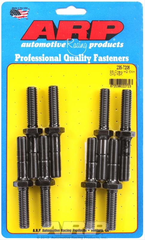 ARP BB Chevy alum head exhaust only Rocker Arm Stud Kit thumbnail 2