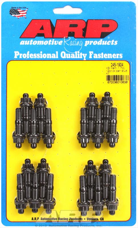 ARP KB Hemi 1.700in 12pt Oil Pan Stud Kit thumbnail 2