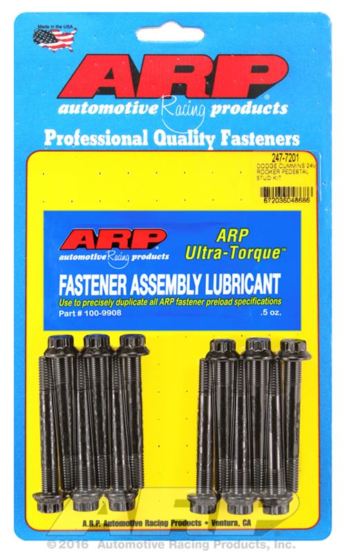 ARP Dodge Cummins 24V Rocker Pedestal Rocker Stud Kit thumbnail 2
