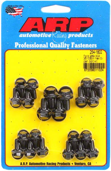 ARP Ford 289-302 / 351 C&W Hex Oil Pan Bolt Kit thumbnail 3