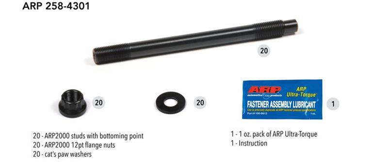 ARP 258-4301 ARP Pro Series Cylinder Head Studs | Summit Racing
