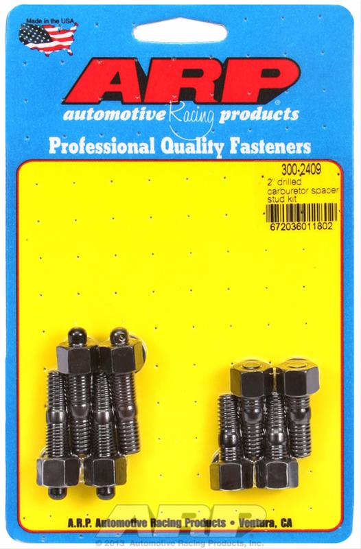 ARP 2in Drilled Carburetor Spacer Stud Kit thumbnail 2