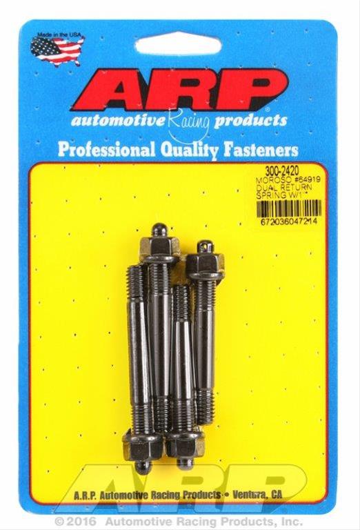 ARP Moroso 64919 Dual Return Spring w/ 1in Spacer Plate Pro Series Carb Stud Kit thumbnail 2