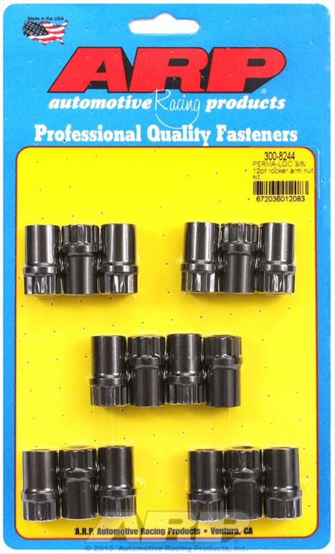ARP Perma-Loca c adjustable 3/8 12pt rocker arm nut kit