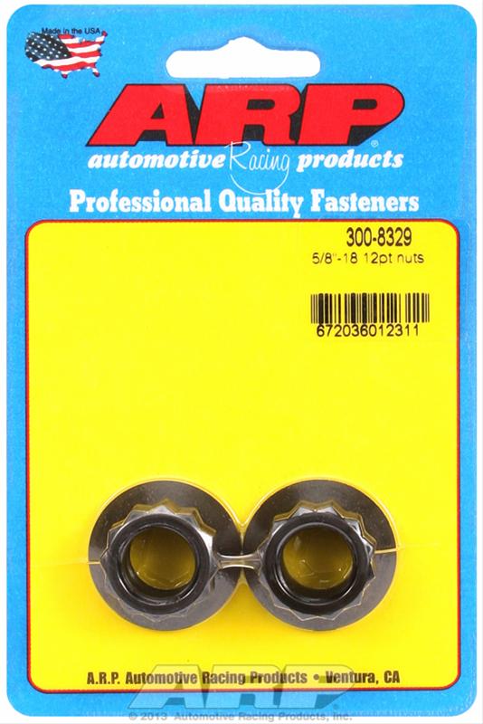 ARP 5/8-18 12pt nut kit